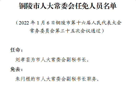 铜陵市劳动和社会保障局人事任命重塑未来保障格局新篇章