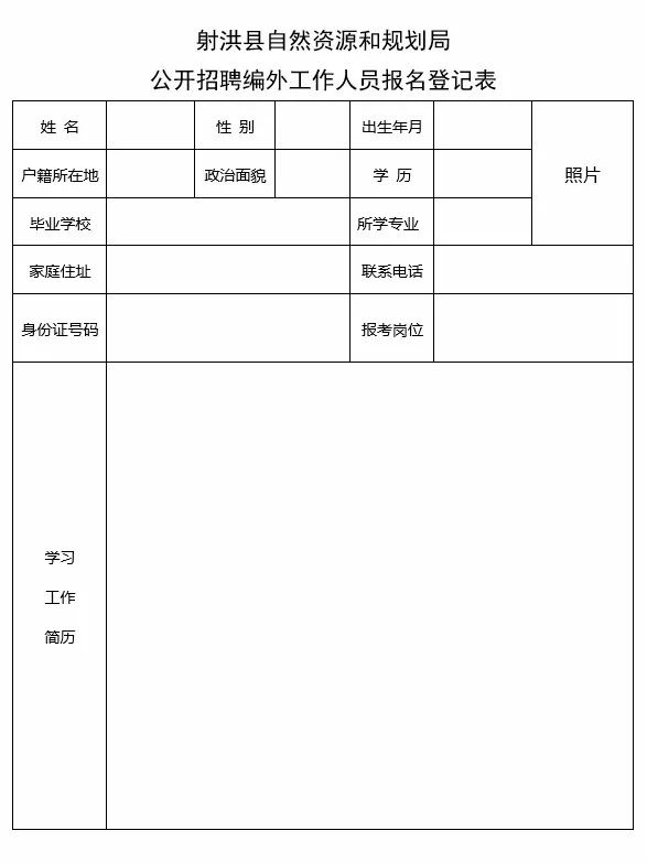 福鼎市自然资源和规划局招聘启事全新发布